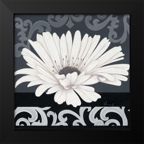 Decor II Black Modern Wood Framed Art Print by Heigl, Franz