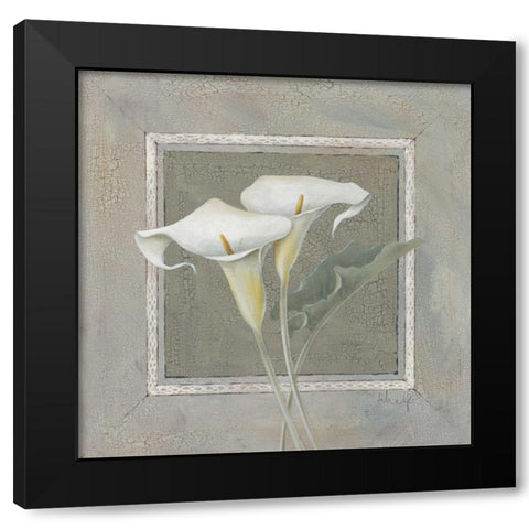 Antique I Black Modern Wood Framed Art Print by Paus, Hans