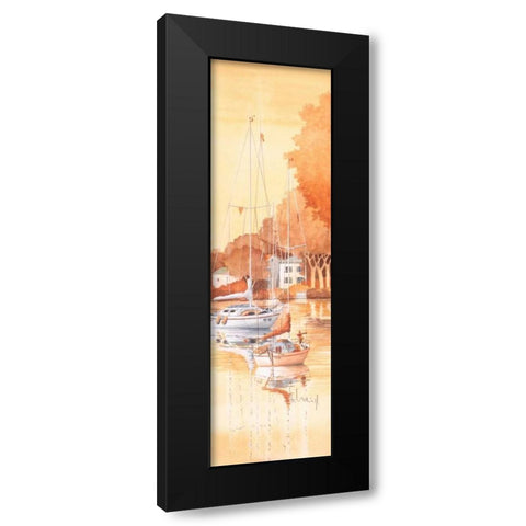 Seaside III Black Modern Wood Framed Art Print by Franz, Heigl