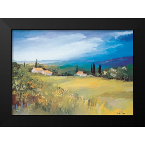 Somewhere in the South II Black Modern Wood Framed Art Print by Paus, Hans