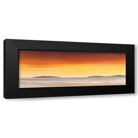 A place to mediate on II Black Modern Wood Framed Art Print by Paus, Hans