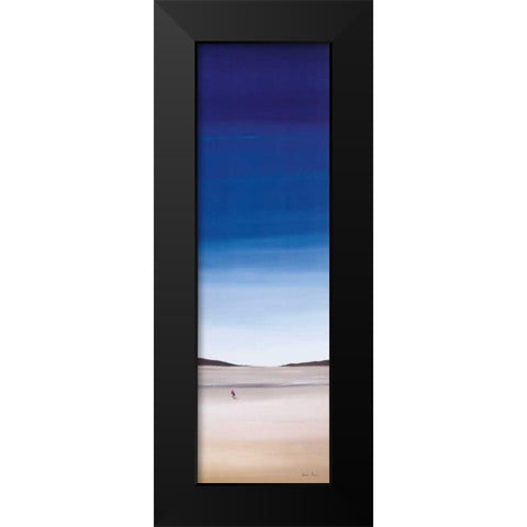 Only for us III Black Modern Wood Framed Art Print by Paus, Hans