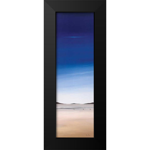 Only for us IV Black Modern Wood Framed Art Print by Paus, Hans