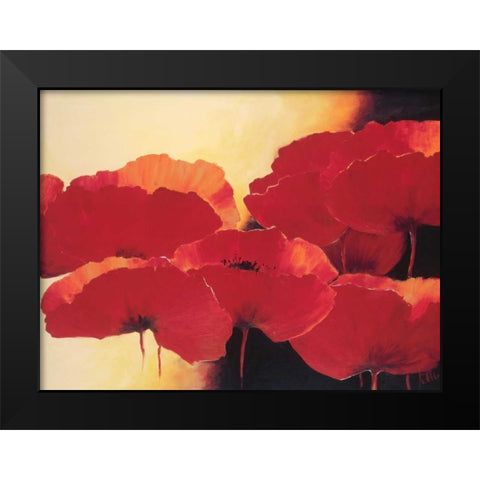 Absolute beautiful II Black Modern Wood Framed Art Print by Roseboom, Jettie