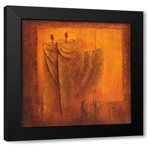 Prominent I Black Modern Wood Framed Art Print by Optendrees, Liesbeth