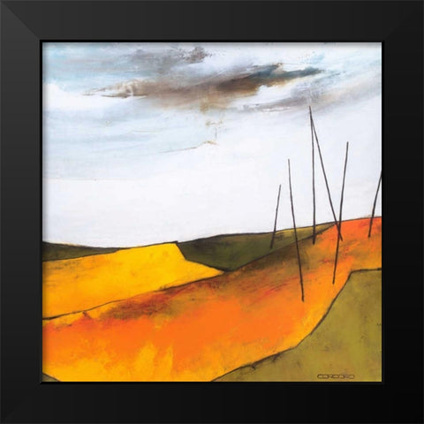 Fascinating landscape VI Black Modern Wood Framed Art Print by Cordaro, Emiliana