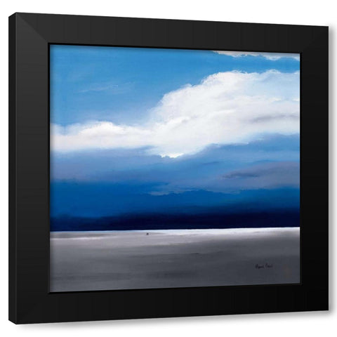 Infinity I Black Modern Wood Framed Art Print with Double Matting by Paus, Hans