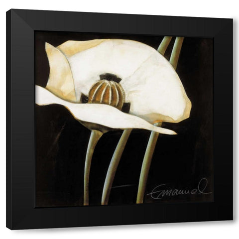 Excellent II Black Modern Wood Framed Art Print by Emanuel, Beate