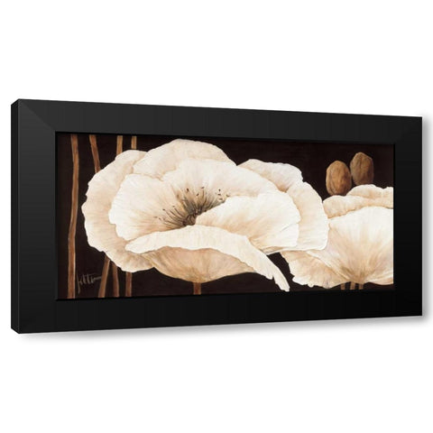 Amazing poppies III Black Modern Wood Framed Art Print with Double Matting by Roseboom, Jettie