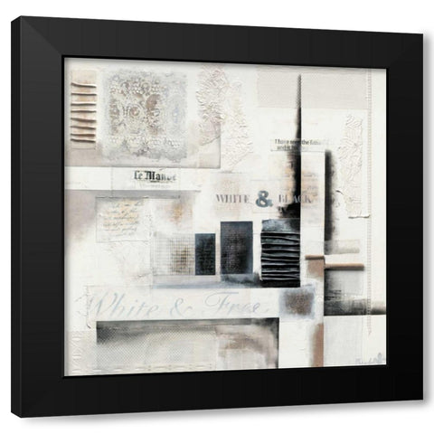 La future Black Modern Wood Framed Art Print with Double Matting by Oudkerk, Marie-Louise
