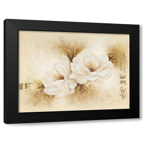 Modest beauty II Black Modern Wood Framed Art Print with Double Matting by Jansma, Betty