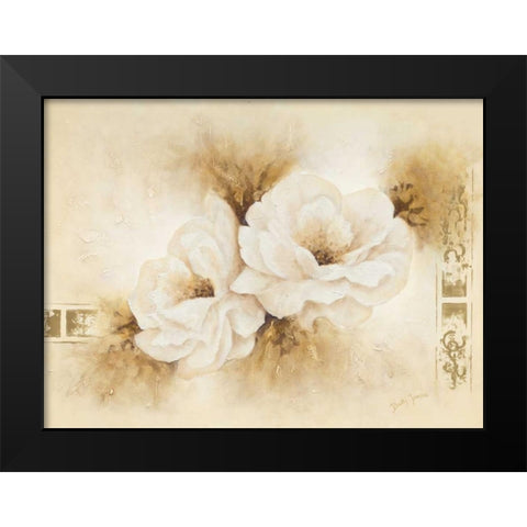 Modest beauty II Black Modern Wood Framed Art Print by Jansma, Betty