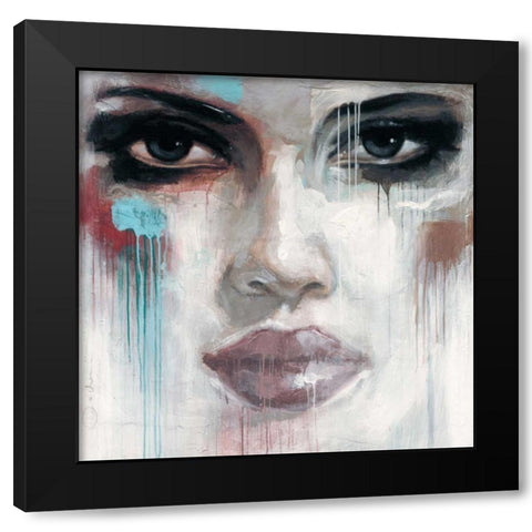 Live your dream Black Modern Wood Framed Art Print by Bakker, Jochem