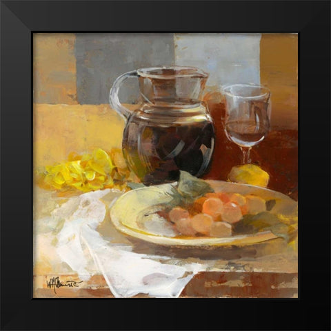 A good taste II Black Modern Wood Framed Art Print by Haenraets, Willem