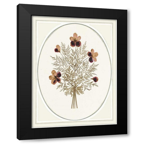 Gardenio II Black Modern Wood Framed Art Print with Double Matting by Waltz, Anne