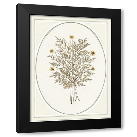 Gardenio IV Black Modern Wood Framed Art Print by Waltz, Anne