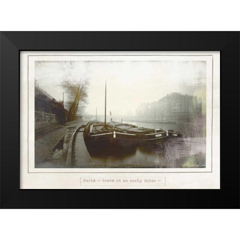 Matterhorn Black Modern Wood Framed Art Print by Waltz, Anne