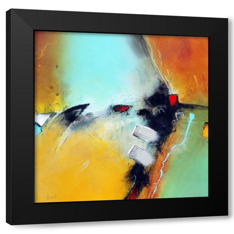 Inside Power Black Modern Wood Framed Art Print by Hansl, Alfred