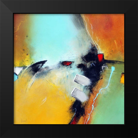 Inside Power Black Modern Wood Framed Art Print by Hansl, Alfred