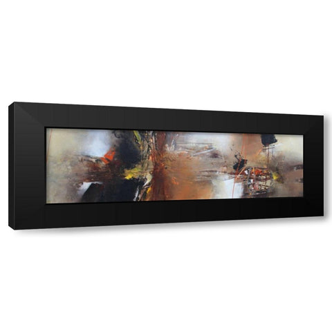 Emotional Rescue 7 Black Modern Wood Framed Art Print by Hansl, Alfred