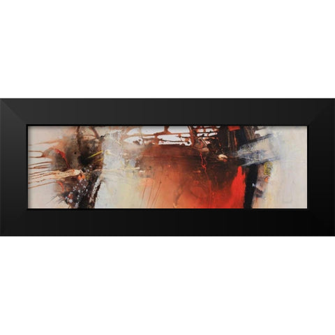 Emotional Rescue 8 Black Modern Wood Framed Art Print by Hansl, Alfred