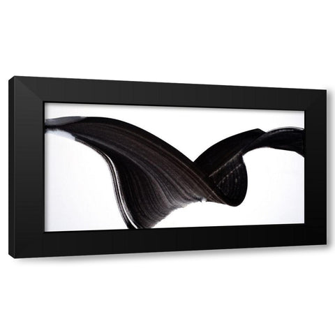 Flug Black Modern Wood Framed Art Print by Jungk, Andreas