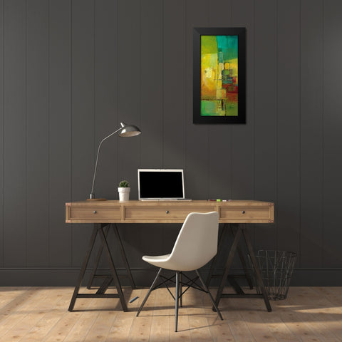 Springtime II Black Modern Wood Framed Art Print by Danckaert, Bea