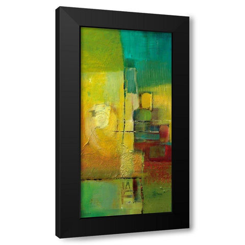 Springtime II Black Modern Wood Framed Art Print with Double Matting by Danckaert, Bea