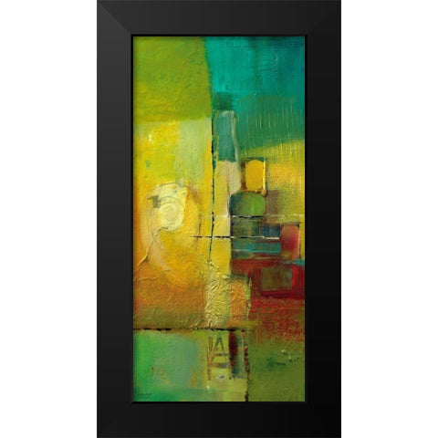 Springtime II Black Modern Wood Framed Art Print by Danckaert, Bea
