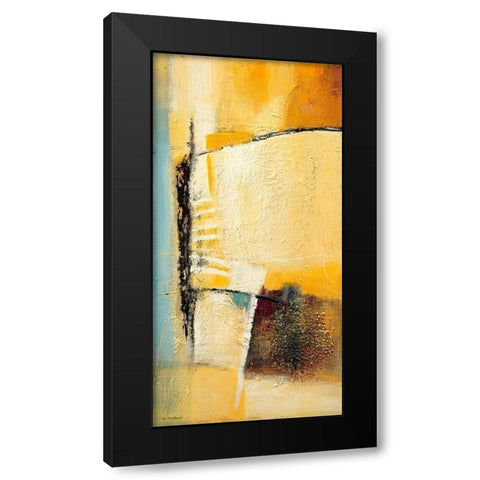 Bridge across 1 Black Modern Wood Framed Art Print with Double Matting by Danckaert, Bea