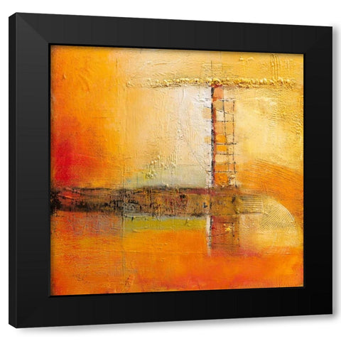 Stairway to heaven Black Modern Wood Framed Art Print with Double Matting by Danckaert, Bea