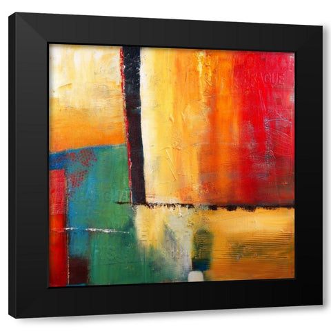 City Lifes Black Modern Wood Framed Art Print with Double Matting by Danckaert, Bea
