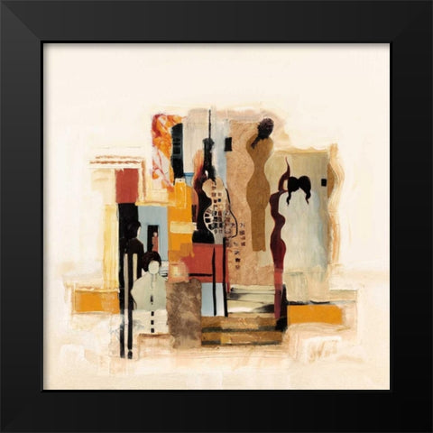 Nachmittag in Sondrio I Black Modern Wood Framed Art Print by Bonciani, Celina