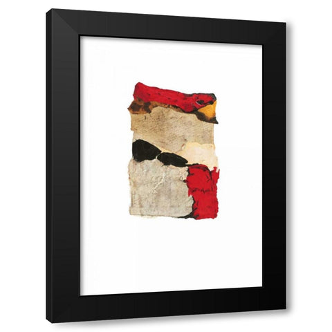 African Memory III Black Modern Wood Framed Art Print with Double Matting by Heinrich, Christian