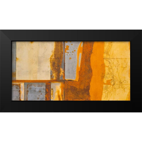 The Silent Sound of Africa I Black Modern Wood Framed Art Print by Heinrich, Christian