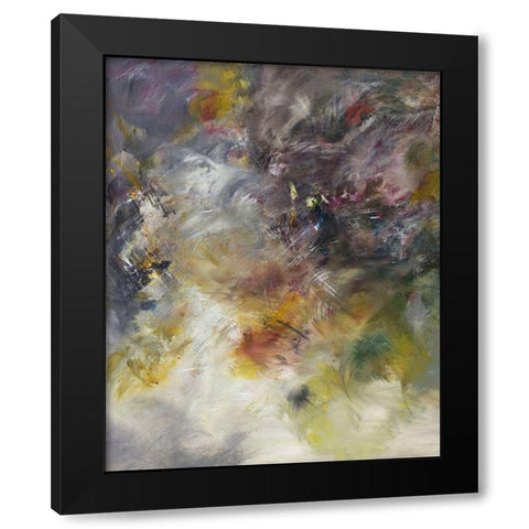 Extravaganz VI Black Modern Wood Framed Art Print by Middendorf, Christiane