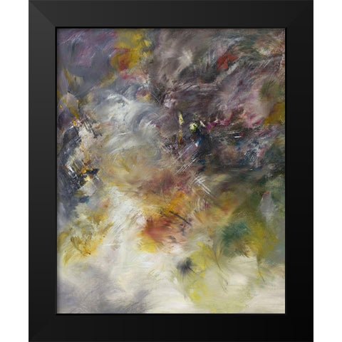 Extravaganz VI Black Modern Wood Framed Art Print by Middendorf, Christiane