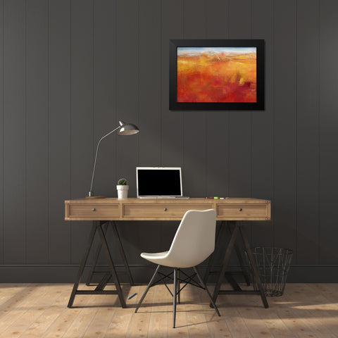 Weites Land III Black Modern Wood Framed Art Print by Ohland, Christa