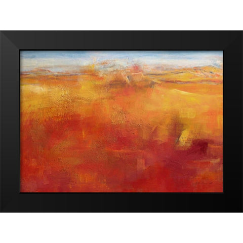 Weites Land III Black Modern Wood Framed Art Print by Ohland, Christa