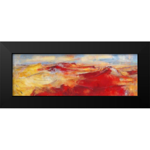 Sommerland II Black Modern Wood Framed Art Print by Ohland, Christa