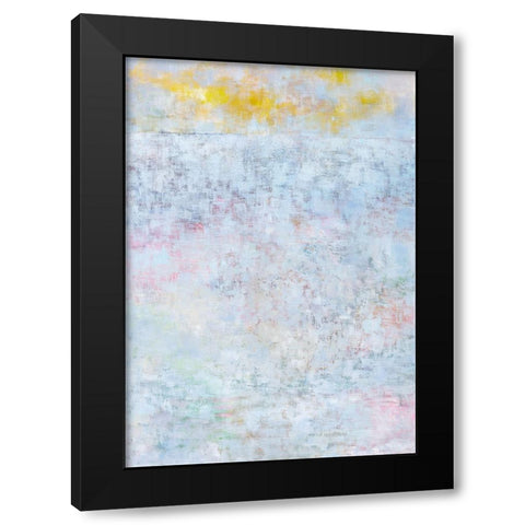 Jahreszeiten I Black Modern Wood Framed Art Print by Ohland, Christa