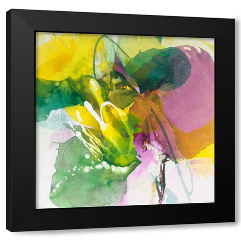 Charming Black Modern Wood Framed Art Print by Ruttkau, El