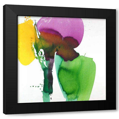 Amusing Black Modern Wood Framed Art Print by Ruttkau, El
