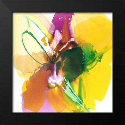 Exciting Black Modern Wood Framed Art Print by Ruttkau, El