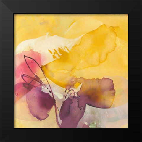 Blossoms Black Modern Wood Framed Art Print by Witt, El