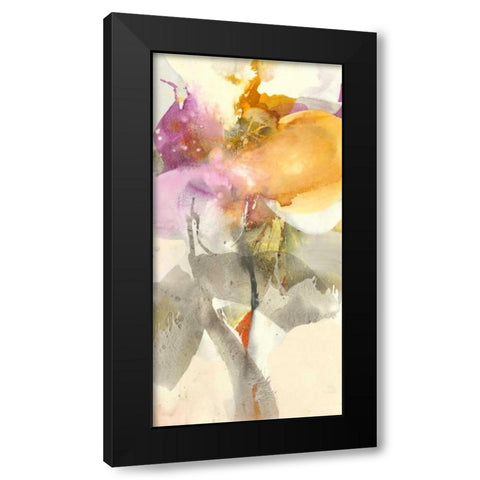 Tender Blossom Black Modern Wood Framed Art Print with Double Matting by Witt, El