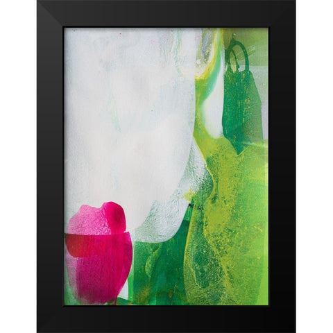 Green Nature Black Modern Wood Framed Art Print by Witt, El