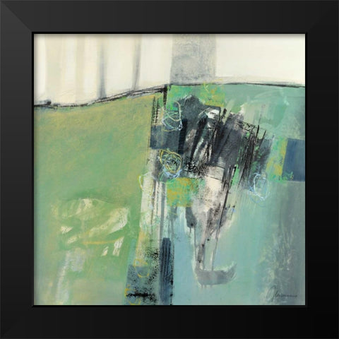Prato I Black Modern Wood Framed Art Print by Cusumano, Francesco