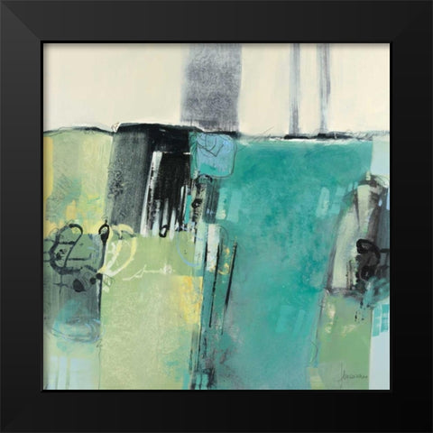 Prato II Black Modern Wood Framed Art Print by Cusumano, Francesco