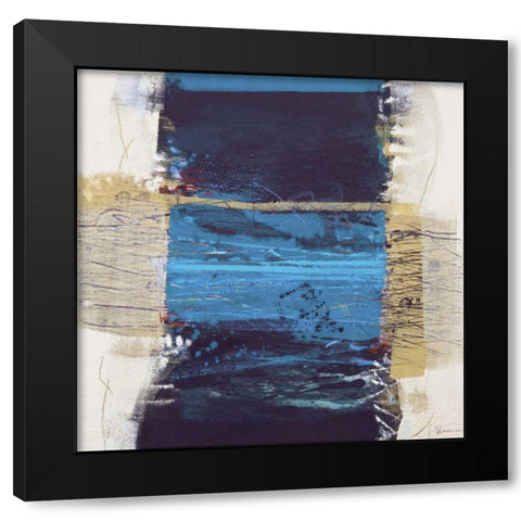 Acqua II Black Modern Wood Framed Art Print by Cusumano, Francesco